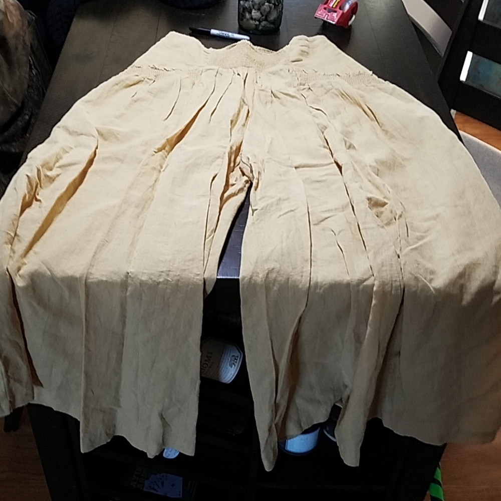 Free people wide leg pants